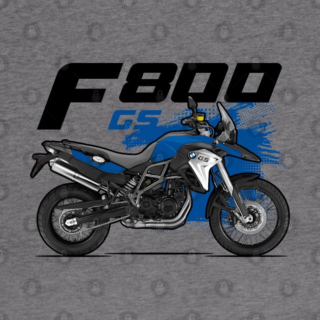 F800 GS - Blue by Tomislav Lozić